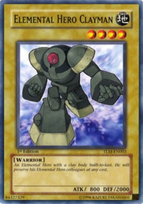 Elemental HERO Clayman TLM-EN003 Common Englisch