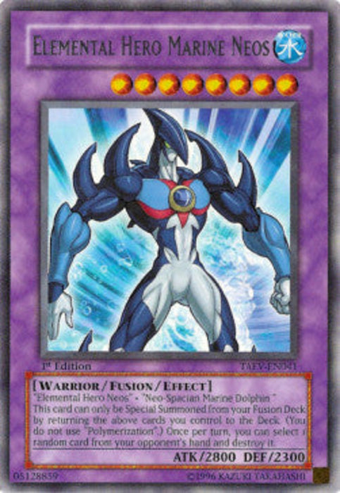 Elemental HERO Marine Neos TAEV-EN041 Rare Englisch