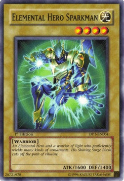 Elemental HERO Sparkman DP1-EN004 Common Englisch