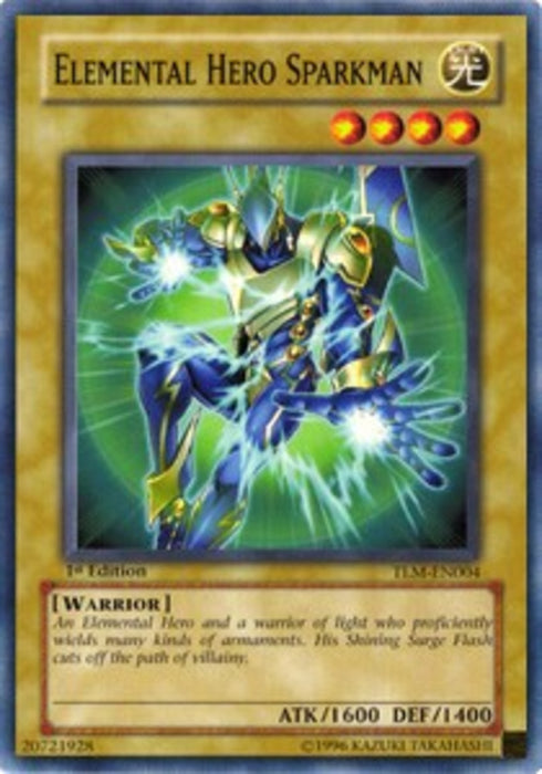 Elemental HERO Sparkman TLM-EN004 Common Englisch