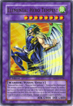 Elemental HERO Tempest (V.1) EEN-FR034 Ultra Rare Französisch