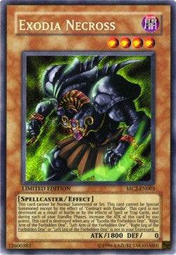 Exodia Necross MC2-EN003 Secret Rare Englisch