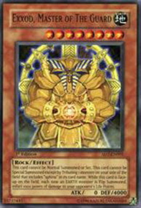 Exxod, Master of the Guard SD7-EN001 Ultra Rare Englisch