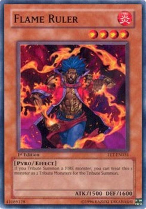 Flame Ruler FET-EN031 Common Englisch