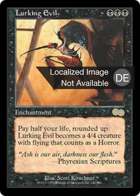 Lauerndes Unheil USG-140 Rare Deutsch