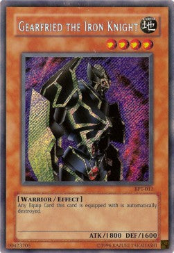 Gearfried the Iron Knight BPT-EN012 Secret Rare Englisch