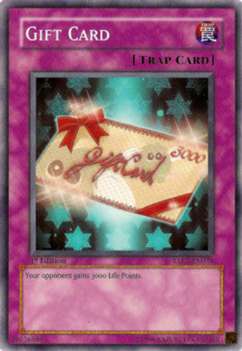 Gift Card TAEV-EN078 Common Englisch