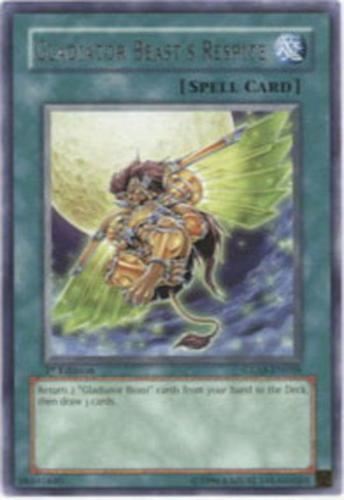Gladiator Beast's Respite GLAS-EN058 Rare Englisch