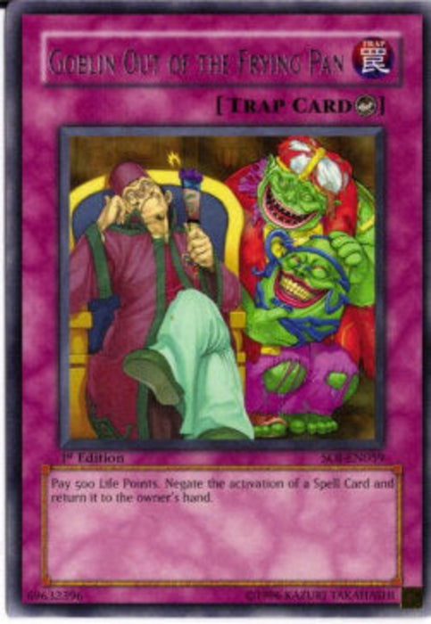 Goblin Out of the Frying Pan (V.1) SOI-EN059 Rare Englisch