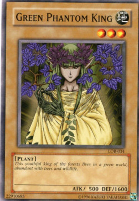 Green Phantom King (V.2) LOB-EN034 Common Englisch