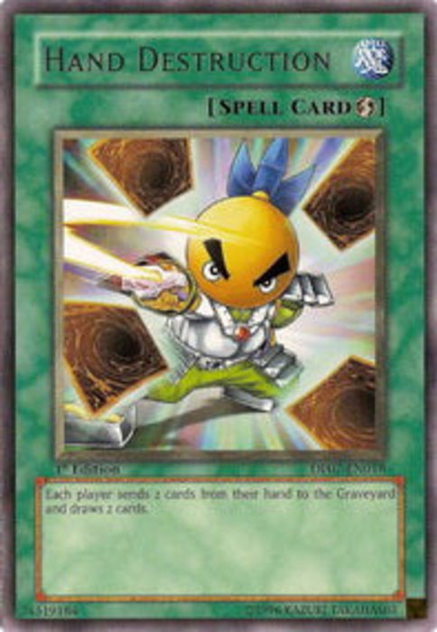 Hand Destruction DP07-EN018 Rare Englisch