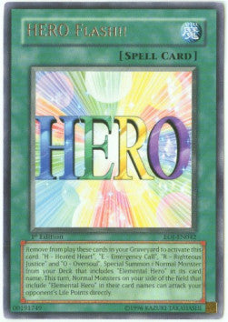 Hero Flash!! (V.1) EOJ-EN042 Rare Englisch