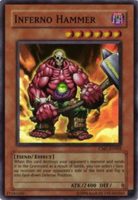 Inferno Hammer CMC-EN002 Super Rare Englisch