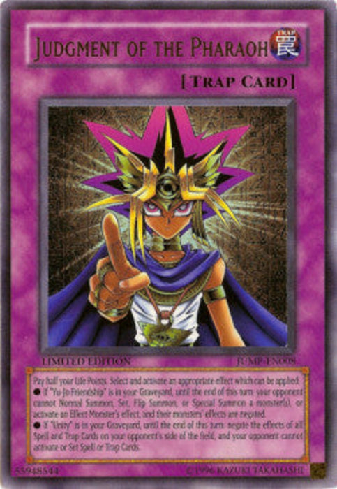 Judgment of the Pharaoh JUMP-EN008 Ultra Rare Englisch