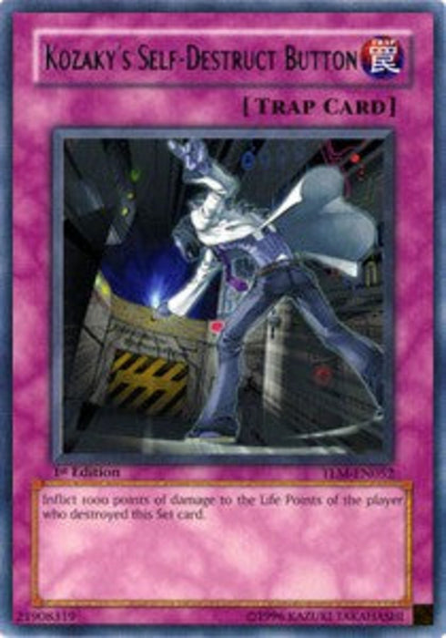 Kozaky's Self-Destruct Button (V.1) TLM-EN052 Rare Englisch