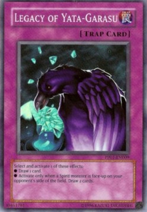 Legacy of Yata-Garasu (V.1) PP01-EN009 Super Rare Englisch