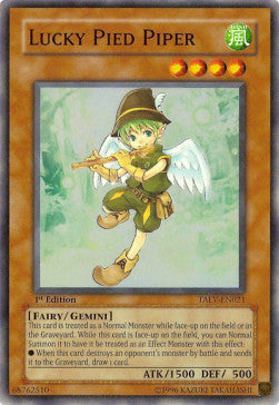 Lucky Pied Piper (V.1) TAEV-EN021 Super Rare Englisch