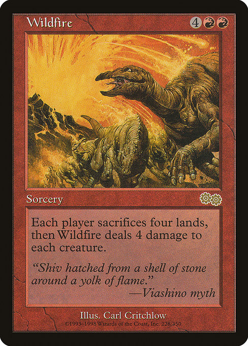 Wildfire USG-228 Rare Englisch