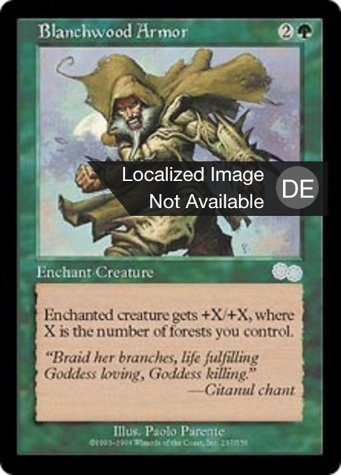 Magic: Blanchwood Armor