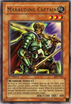 Marauding Captain (V.1) LOD-EN018 Ultra Rare Englisch