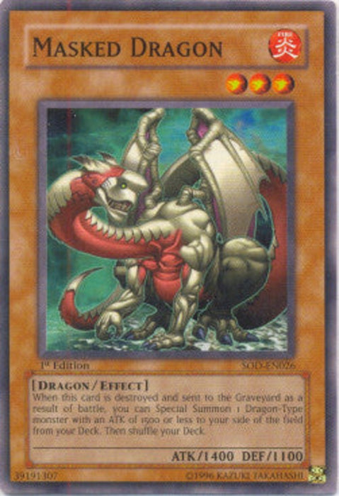 Masked Dragon SOD-EN026 Common Englisch