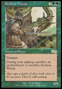 Endless Wurm USG-249 Rare Englisch