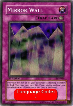 yugioh card mirror wall Yugioh Mirror Wall (V.2) PSV-EN016 Super Rare Englisch kaufen — ReCollectibles