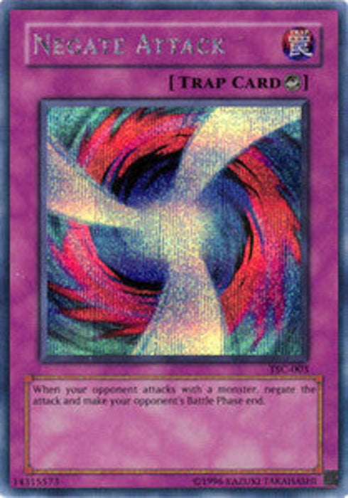 Negate Attack TSC-EN003 Secret Rare Englisch