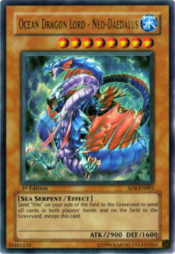 Ocean Dragon Lord - Neo-Daedalus SD4-EN001 Ultra Rare Englisch