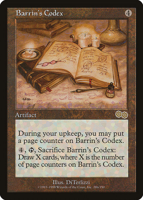 Barrin's Codex USG-286 Rare Englisch