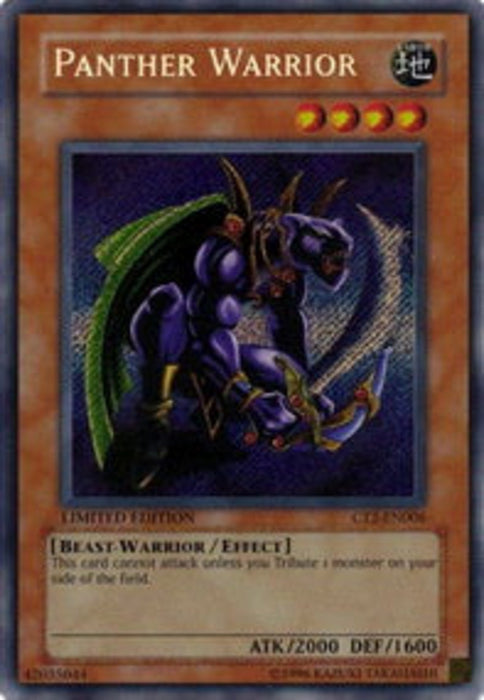 Panther Warrior CT2-SP Secret Rare Spanisch