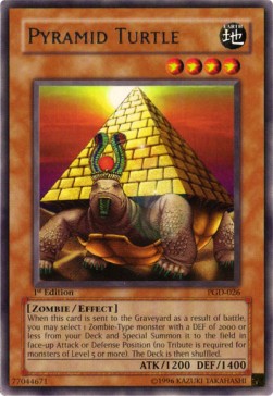 Pyramid Turtle PGD-EN026 Rare Englisch