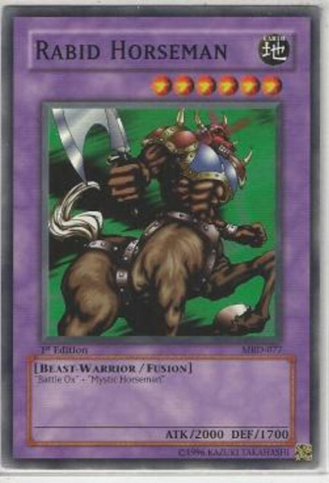 Rabid Horseman (V.2) MRD-EN077 Common Englisch