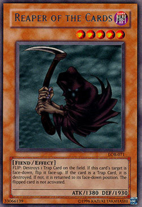 Reaper of the Cards (V.2) LOB-EN071 Rare Englisch