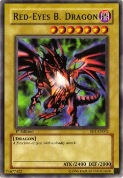 Red-Eyes Black Dragon SD1-FR002 Common Französisch