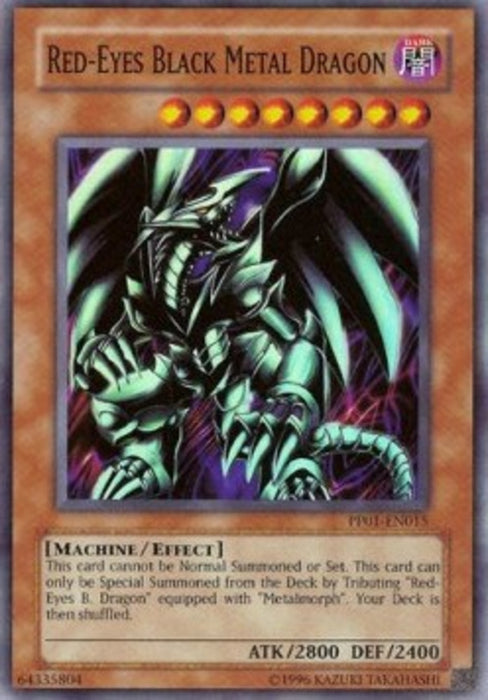 Red-Eyes Black Metal Dragon (V.1) PP01-EN015 Super Rare Englisch