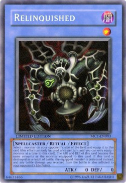 Relinquished MC1-EN003 Secret Rare Englisch