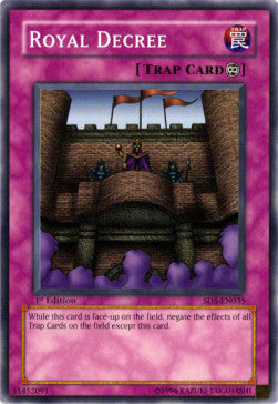 Royal Decree SD5-EN035 Common Englisch