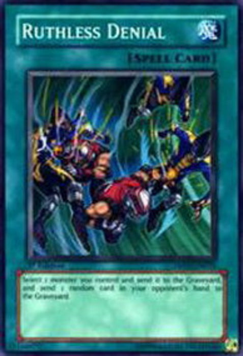 Ruthless Denial DP04-EN024 Super Rare Englisch