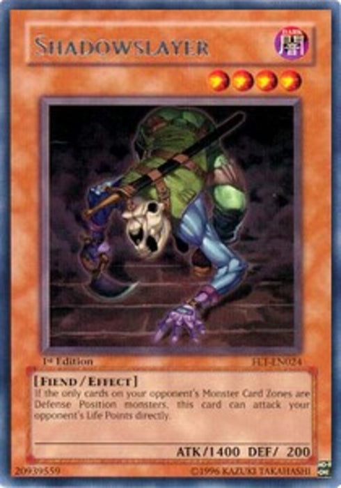 Shadowslayer (V.1) FET-EN024 Rare Englisch