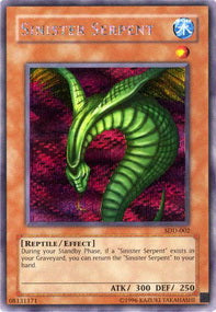 Sinister Serpent SDD-EN002 Secret Rare Englisch