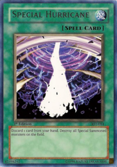 Special Hurricane AST-EN084 Rare Englisch