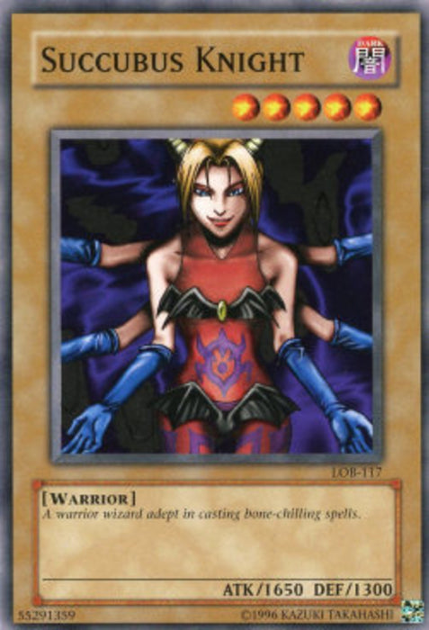 Succubus Knight (V.2) LOB-EN117 Common Englisch