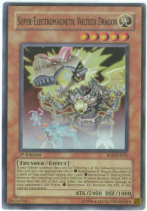 Super-Electromagnetic Voltech Dragon (V.1) EOJ-EN031 Super Rare Englisch