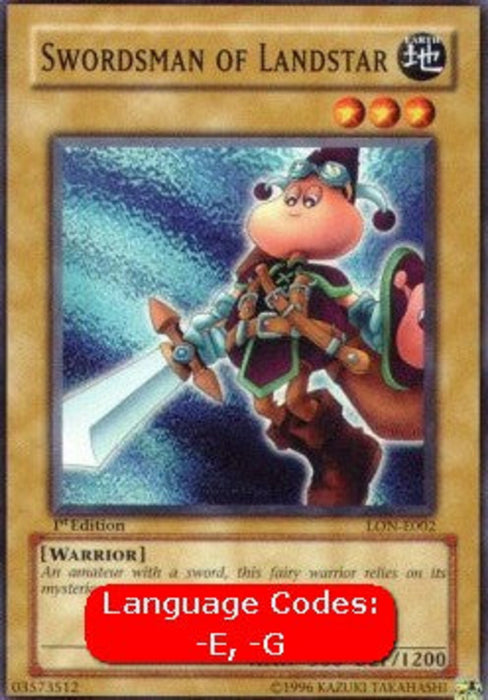 Swordsman of Landstar (V.1) LON-EN002 Common Englisch