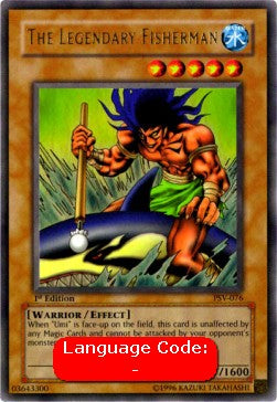 The Legendary Fisherman (V.2) PSV-EN076 Ultra Rare Englisch