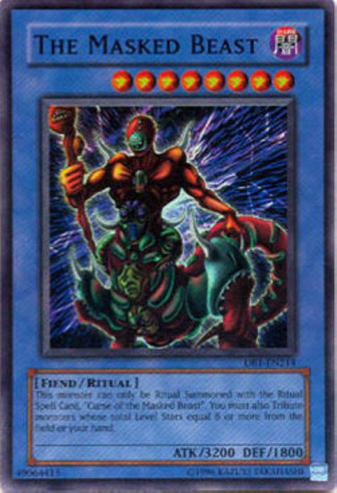 The Masked Beast DB1-EN214 Super Rare Englisch