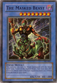 The Masked Beast DL2-EN001 Super Rare Englisch