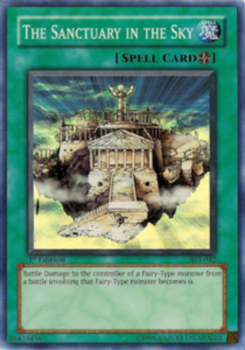 The Sanctuary in the Sky AST-EN042 Super Rare Englisch