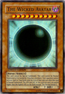 The Wicked Avatar JUMP-EN017 Ultra Rare Englisch